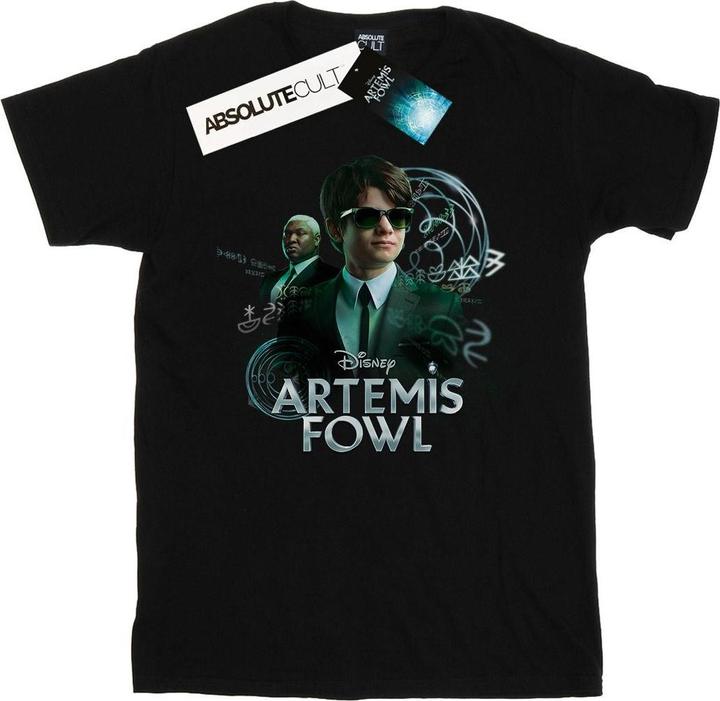 Disney Artemis Fowl Butler Poster Baumwolle Boyfriend TShirt
