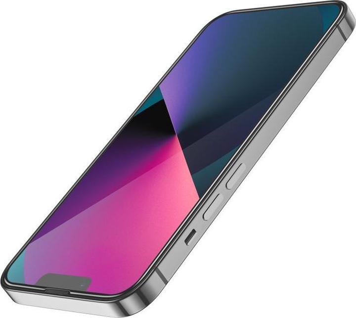 Image du produit PhoneLook 3D Tempered Glass Vitre de protection d'écran intégrale verre trempé avec bords noirs (1 pièce(s), Apple iPhone 16)