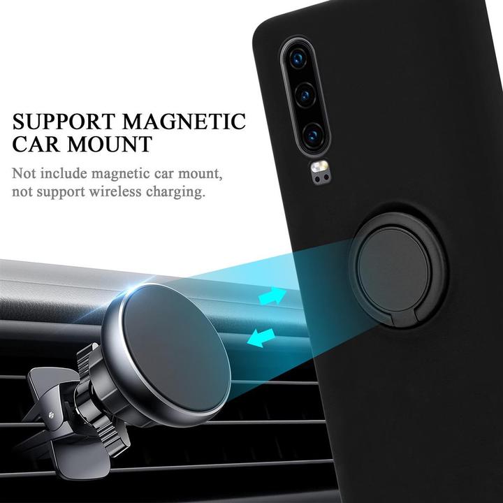 Image du produit Cadorabo TPU Liquid Ring Silicone Case Cover (Huawei P30)