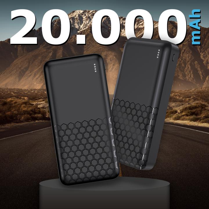 Produktbild Pedea Powerbank Trend Serie (20000 mAh, 20 W, 74000 Wh)