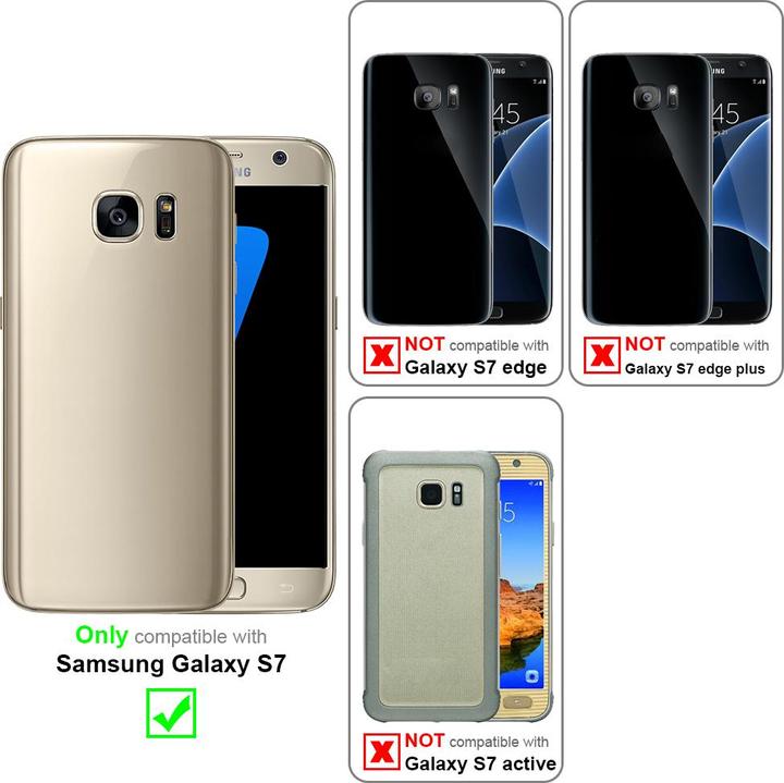 Image du produit Cadorabo Chaîne de téléphone portable pour Samsung Galaxy S7 Necklace Coque