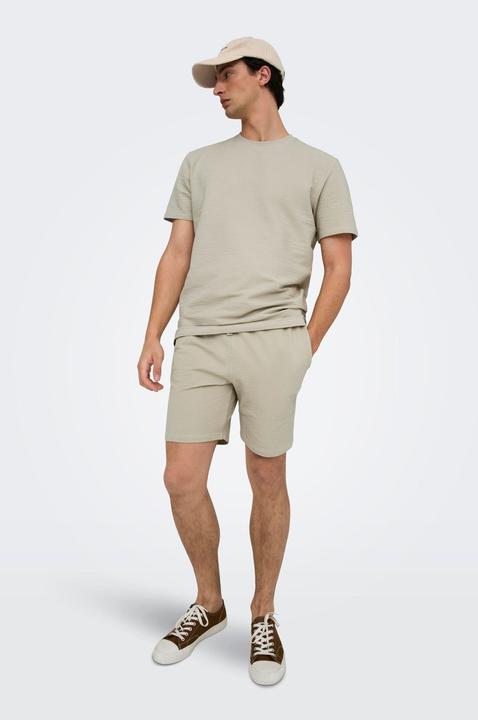 Produktbild Only & Sons Onskian Reg Seersucker Shorts (XS)