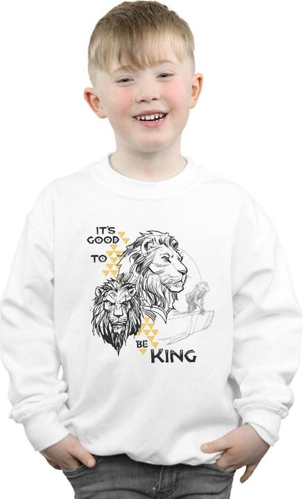 Image du produit Disney - Sweat THE LION KING MOVIE IT'S GOOD TO BE KING - Garçon (140, 146)