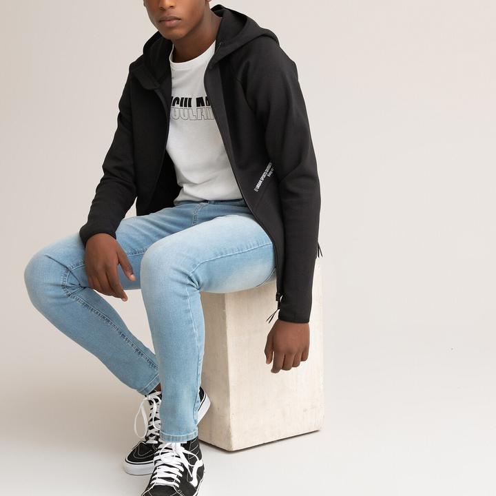 Produktbild La Redoute Collections Kapuzensweatjacke mit Reissverschluss (L)