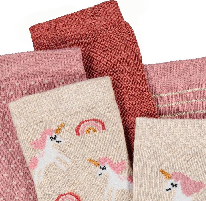 Image du produit La Redoute Collections Lot de 5 chaussettes avec motifs de licorne (Pack de 5, 27, 30)