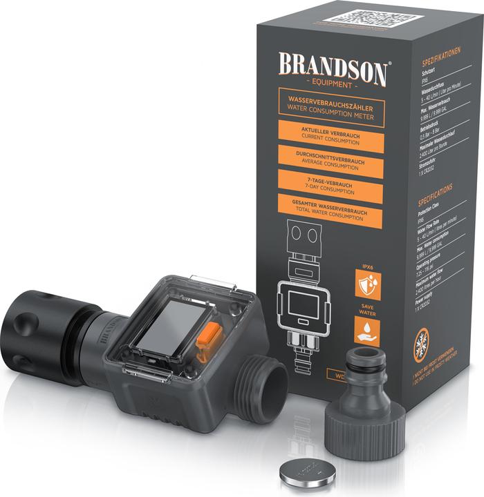 Image du produit Brandson Compteur d'eau numérique (Minuterie eau)