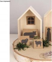Image du produit Rayher Maisons à ossature bois, Crédit FSC Mix