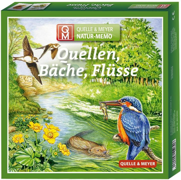 Produktbild Natur-Memo Quellen, Bäche, Flüsse