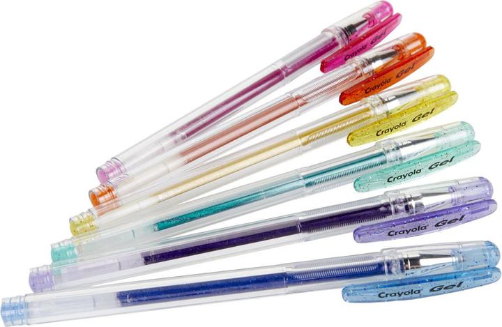 Image du produit Crayola Stylos gel à paillettes (Multicolore, 6 x)