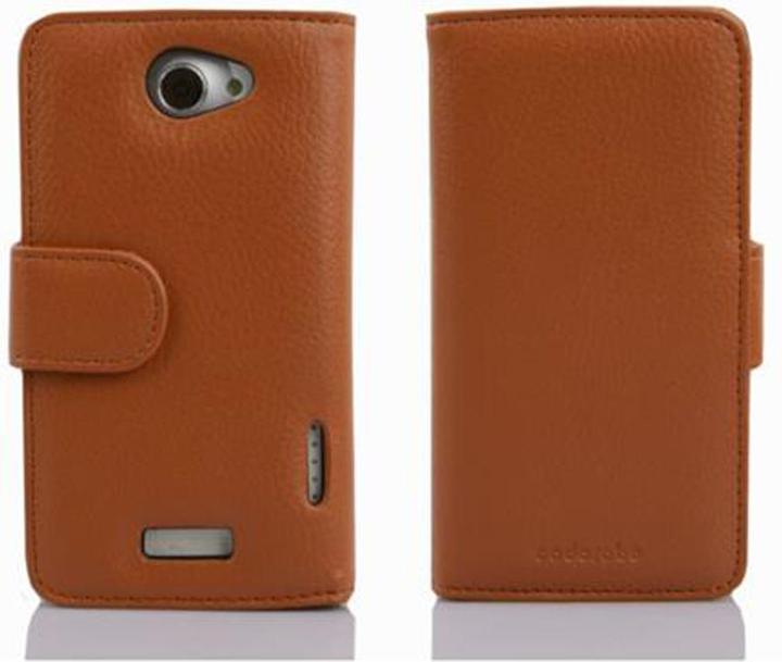 Actual product image Cadorabo Book with 3 card slots cover (HTC One X+)