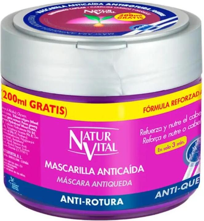 Naturaleza Y Vida MASCARILLA ANTICAÍDA tratamiento capilar antirotura 500 ml (500 ml)
