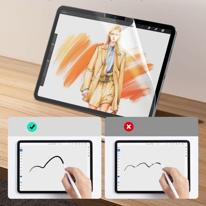 Actual product image ESR Paper Feel Protective Foil (2 Piece, iPad Air 11 2024 (M2))
