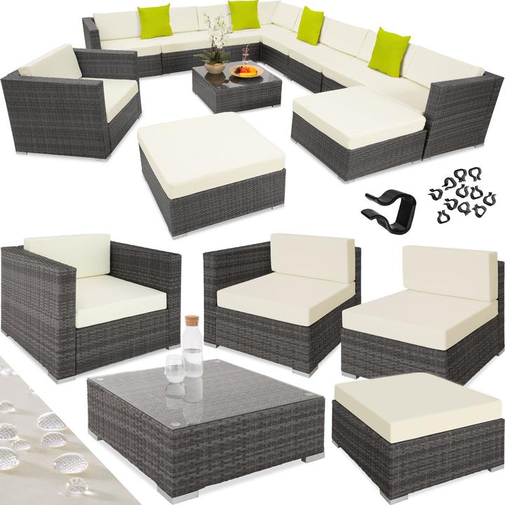 Produktbild tectake Rattan Lounge