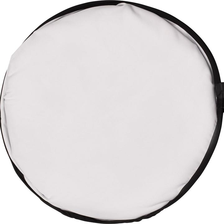 Image du produit Westcott 2-in-1 Black & White Screen (5' x 6.5') Collapsible Backdrop (152.40 cm, 195.60 cm)