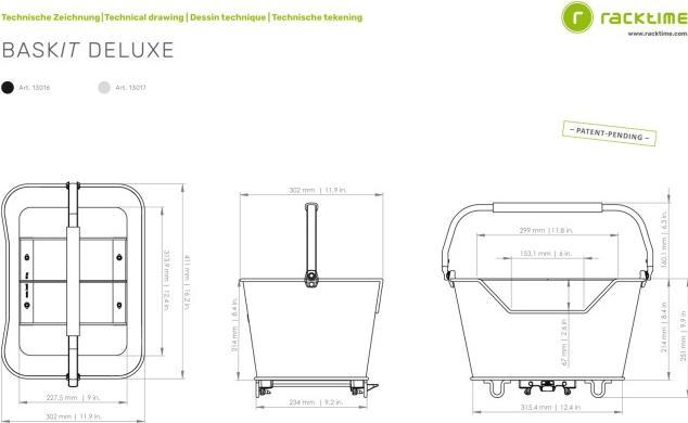 Immagine prodotto Racktime Bask-it (23 l)