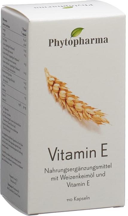 Actual product image Phytopharma Vitamin E (110 Piece, Capsules, 100 g)
