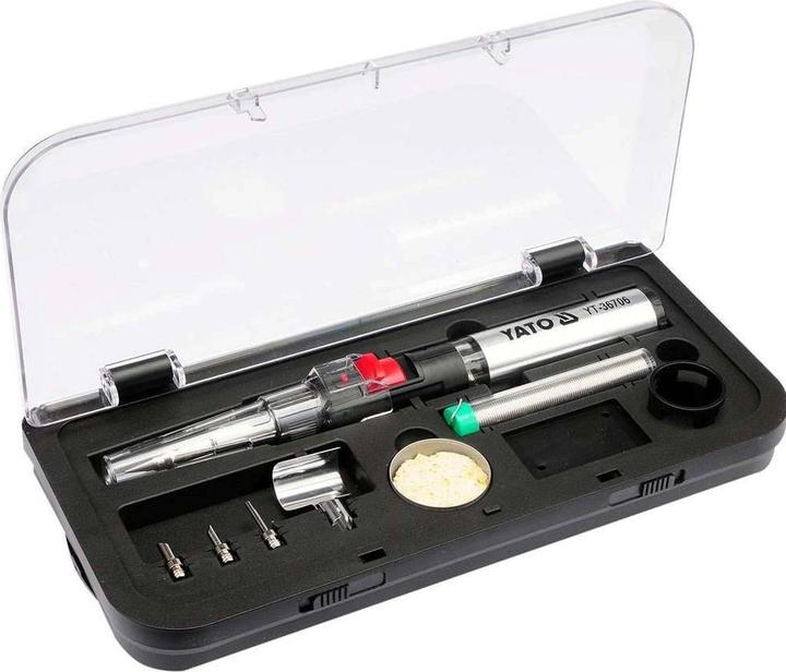Produktbild Yato Profi 3in1 Gaslötkolben SET im Case YT-36706