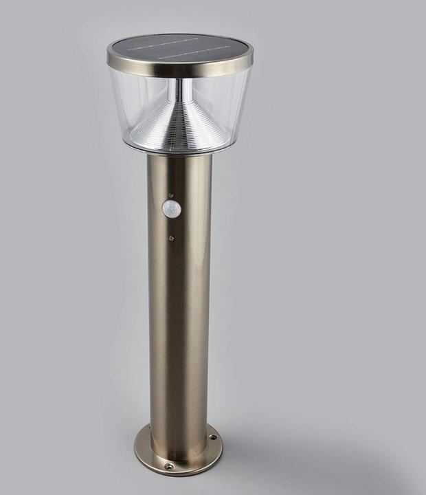 Produktbild Lindby Antje LED Solarzelle Garten Leuchte w/Sensor Stainless Steel (400 lm, IP44)
