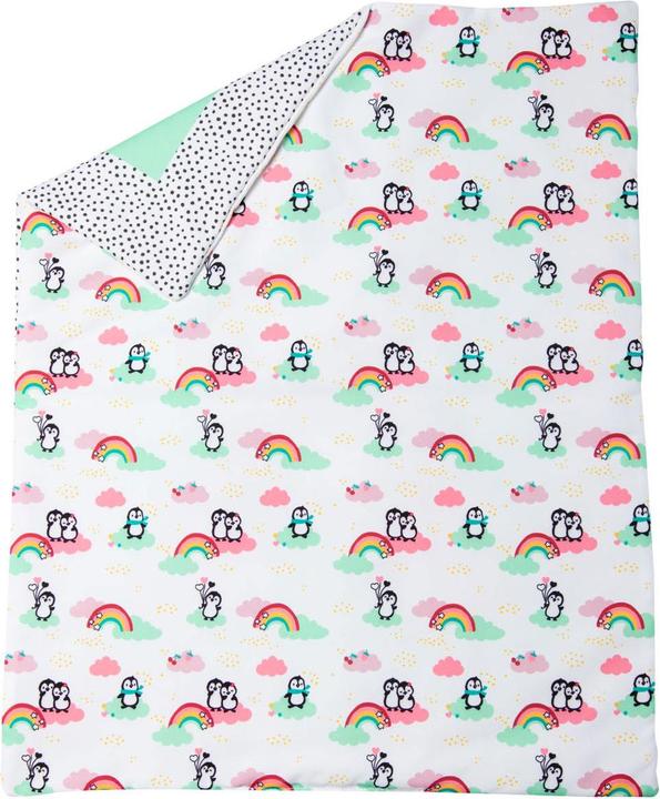 Image du produit Heless Couverture de poupée Pinguin avec coussin
