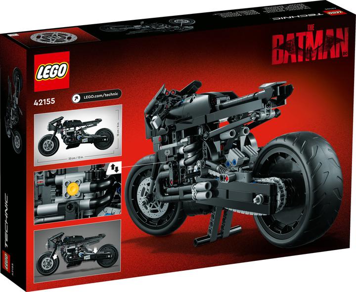 Produktbild LEGO The Batman - Batcycle (42155, LEGO Technic)