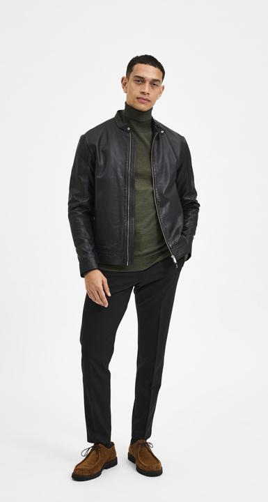Immagine prodotto Selected Homme Giacca di pelle classica (S)