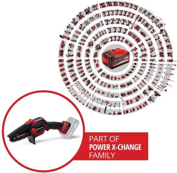 Produktbild Einhell 4600040 Akku Kettensäge GE-PS 18/15 Li BL-Solo Power X-Change 18V Li-Ion (Akku Kettensäge)