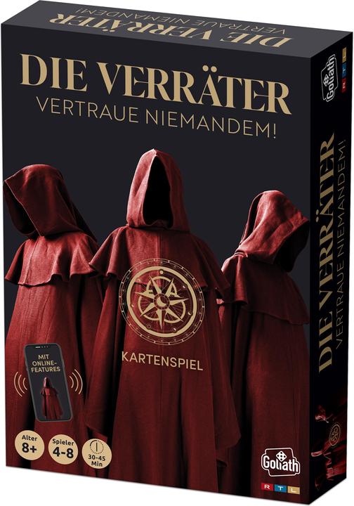 Actual product image Goliath Toys Goliath® The Traitors - Trust No One! Card game (German)