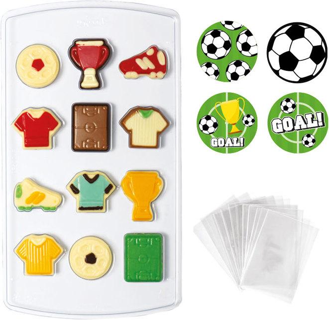 Actual product image Decora Chocolate Mould Football Set (4 cm)