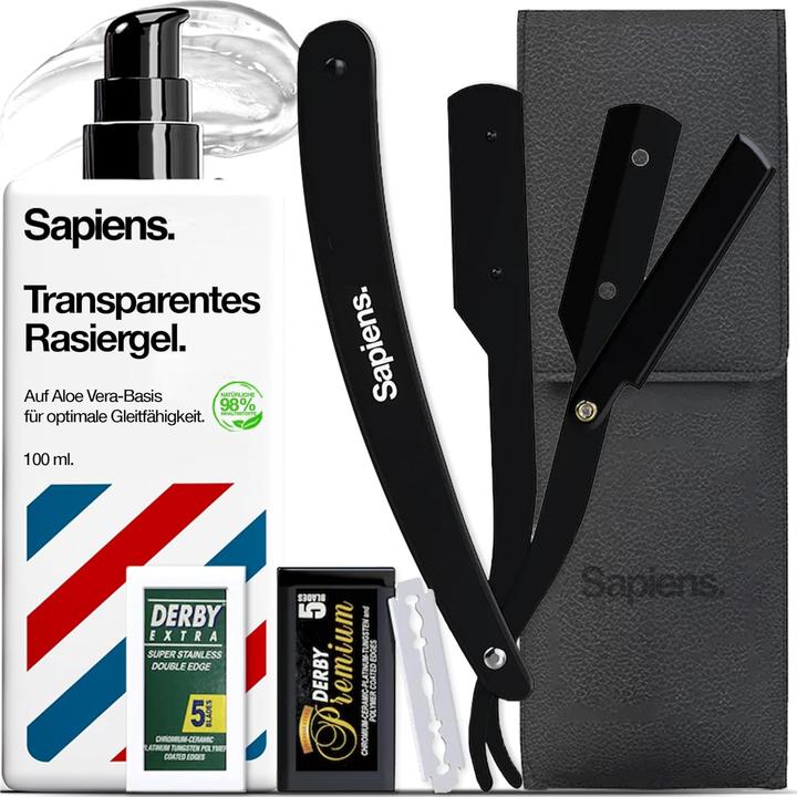Actual product image Sapiens Barbershop razor set