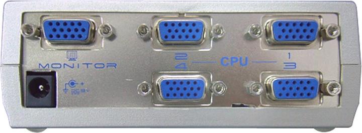 Immagine prodotto Aten VS491 Switch video VGA, 1 monitor - 4 PC