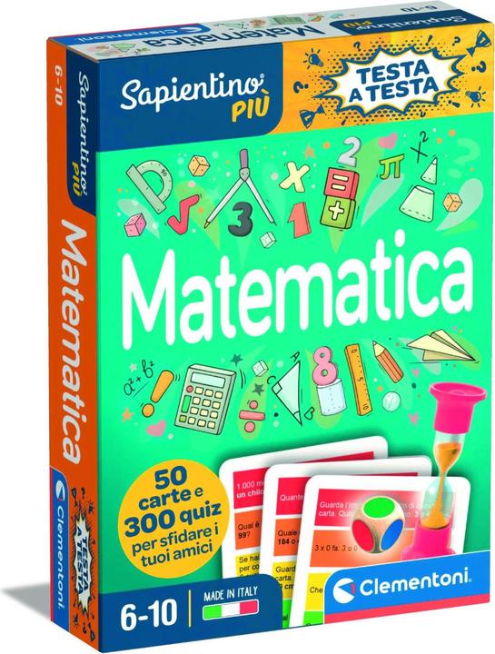 Actual product image Clementoni Sapientino - Head to Head: Mathematics (Italian)