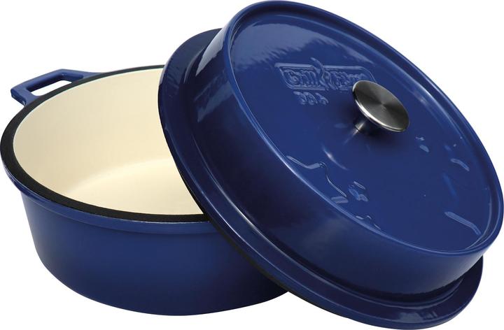 Immagine prodotto Grillfürst Forno olandese senza piedi - smaltato - DO4 - blu