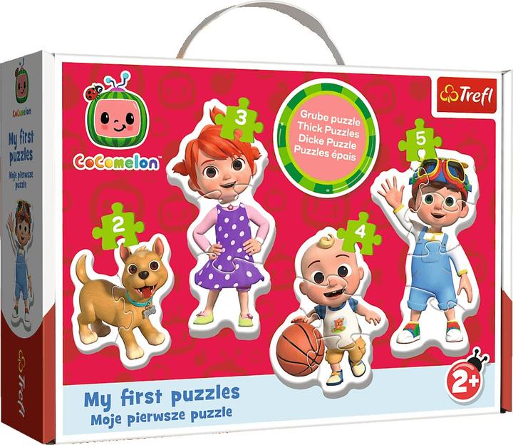 Actual product image Trefl Baby puzzle Cocomelon 4in1 (2,3,4,5 pieces) (14 pieces)
