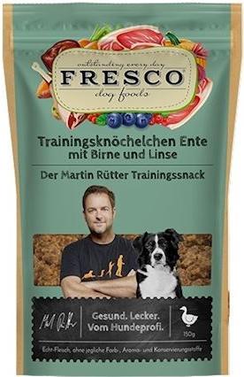 Actual product image Fresco Martin Rütter Training Knuckles Duck, Pear&Lentil, 150 g (1 pcs., 150 g)