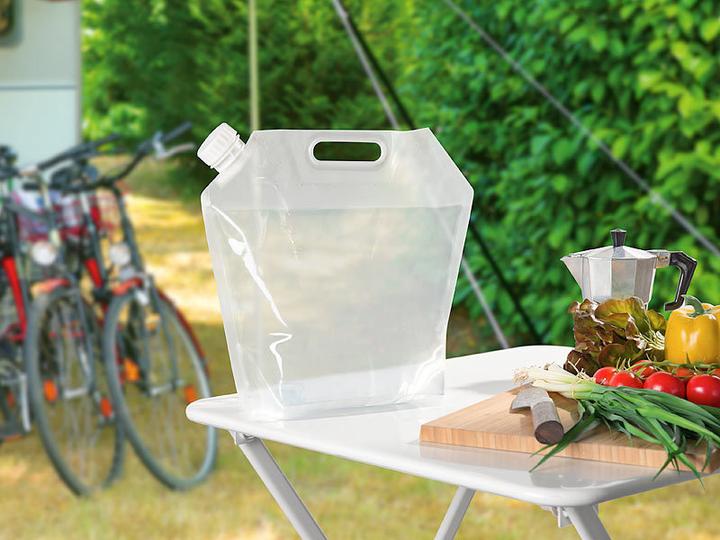 Produktbild Semptec 3er-Set flach faltbare Wasserkanister mit Tragegriff