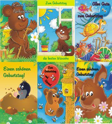 Immagine prodotto Magni Biglietti d'auguri compleanno bambini assortiti (100 pz.)