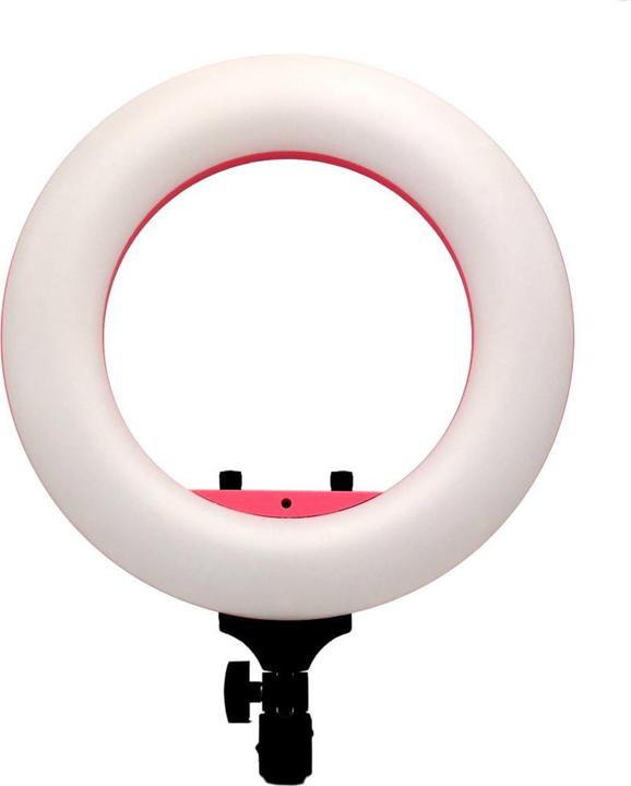 Immagine prodotto Caruba Vlogger 12 pollici LED rotondo, set con borsa Rosa (MENZ) (Anello di luce)