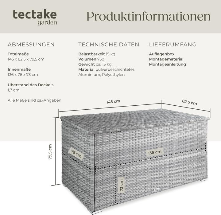 Actual product image tectake Oslo