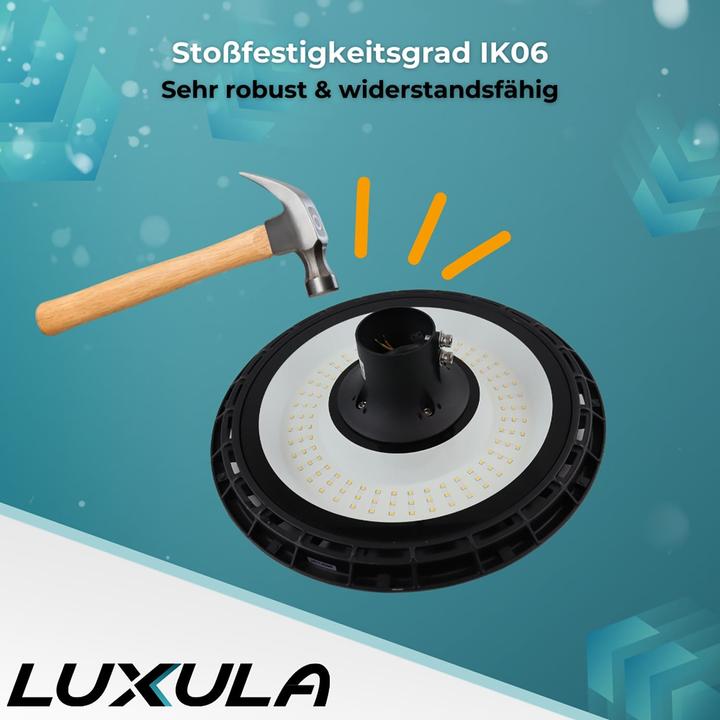 Immagine prodotto Luxula Lampada a LED per alte luci LX500143, HighBay, lineare, 200W, 20000lm, 4000K (9000 lm, IP65)