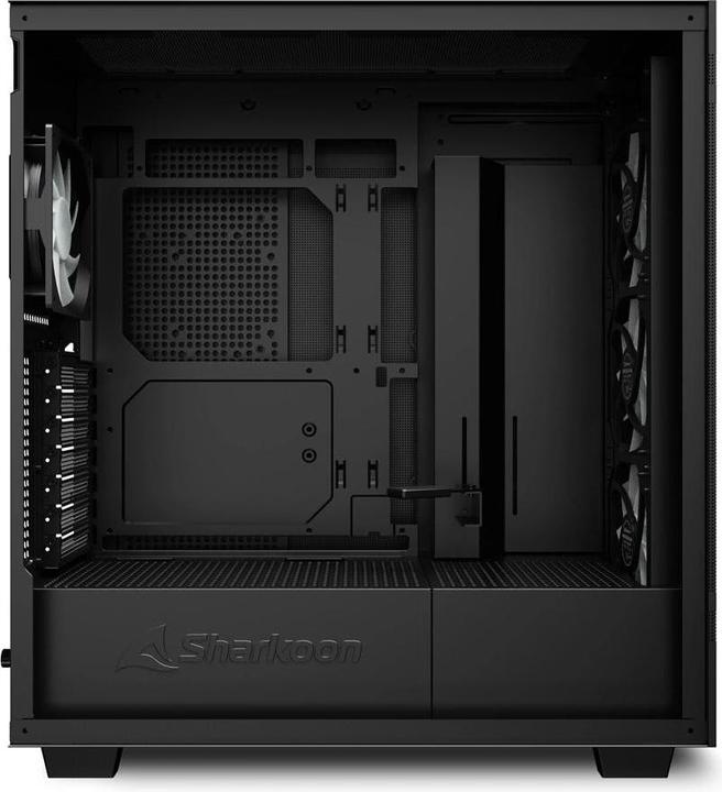 Actual product image Sharkoon Rebel C50 Black RGB ATX (mATX, Mini-ITX, ATX)