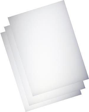 Actual product image Fellowes PVC cover sheets (A4, 200 micron)