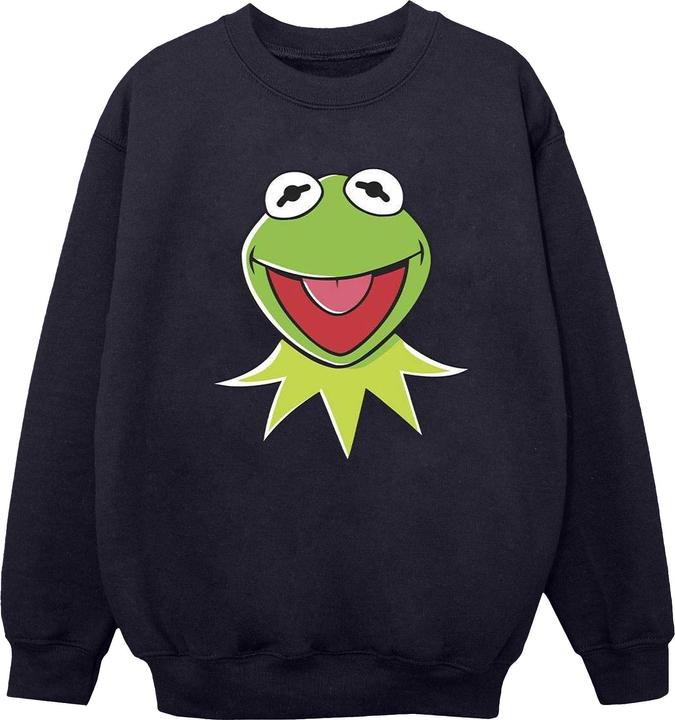 Actual product image Disney Mens Muppets Kermit Head Sweatshirt (S)
