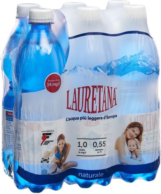 Produktbild Lauretana Mineralwasser ohne Kohlensäure (6 x 150 cl)