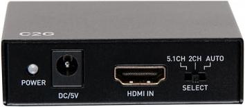 Produktbild C2G HDMI-Audio-Extractor mit TOSLINK, SPDIF und