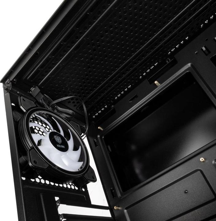 Actual product image Kolink Levante V2 ARGB Black Midi Tower (ATX, mATX, Mini-ITX, E-ATX)