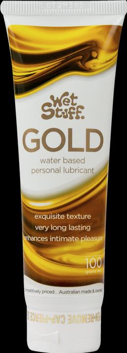 Actual product image Wet Stuff Gold" 100g premium lube for all intimate play (100 ml)