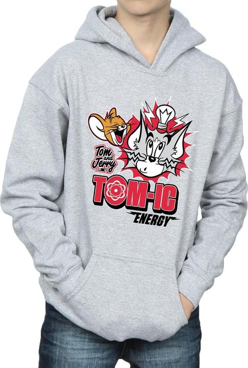 Actual product image Tom & Jerry Boys Tomic Energy Hoodie (116)