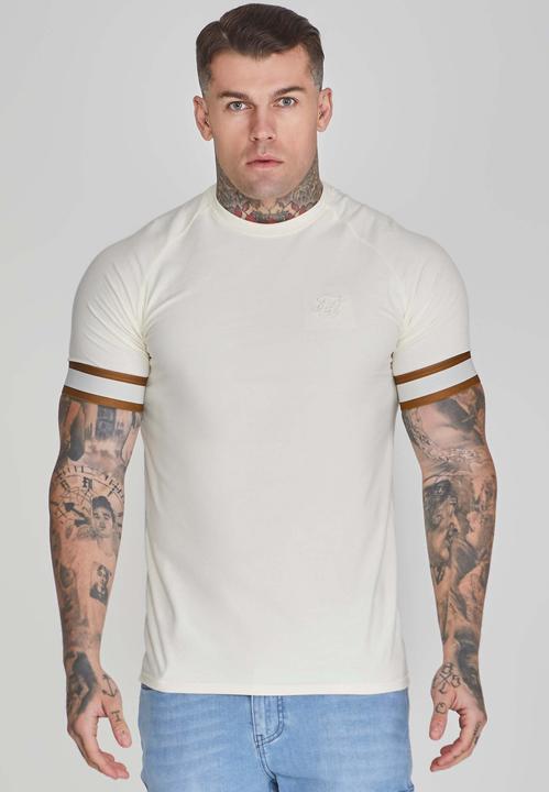 Actual product image Siksilk Tech T-shirt in ecru (L)