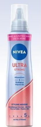 Produktbild NIVEA Ultra Strong Styling Mousse (150 ml, Schaumfestiger)