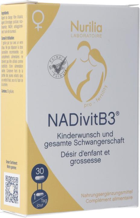 Produktbild Nurilia NADivitB3 Kaps (30 Stück, Kapseln, 31 g)